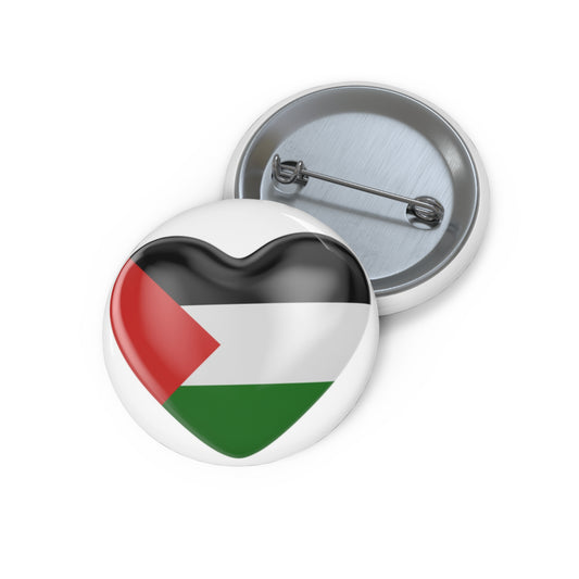 Free Palestine pin buttons